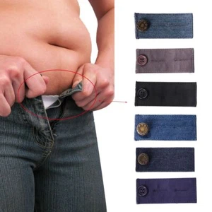 Garment Accessories Trousers Button Pant Extender Belt Hooks Waist Band - Picture 1 of 20