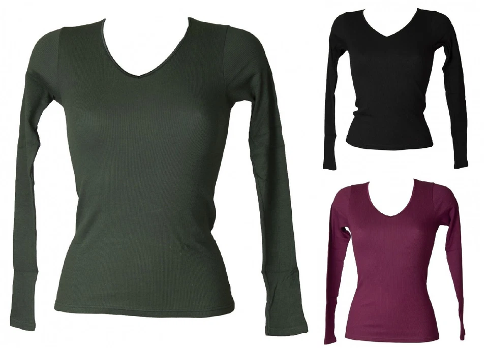 SG Camiciola donna UNDERSEXY RAGNO manica lunga caldo cotone articolo 078919 - Immagine 1 di 1