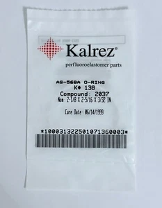 AMAT 3700-02446 O-Ring ID:2.112, CDS: 0.103, Kalrez 2037 80 - Picture 1 of 2