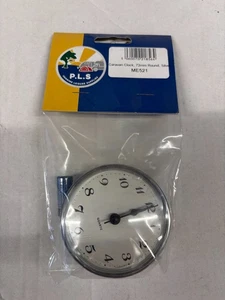 CARAVAN/MOTORHOME PLS CLOCK 72mm SURFACE ME521 - Picture 1 of 1
