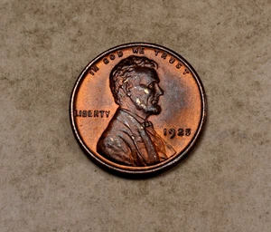 Centavo Lincoln Wheat 1925 * gema BU++ rojo/BN * XW166 - Imagen 1 de 2