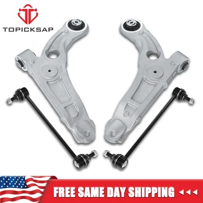 Комплект звеньев стабилизатора подвески передних нижних рычагов управления 4 шт для Jeep Cherokee 2014-2018 - Изображение 1 из 4