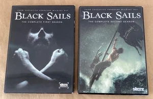 Black Sails DVD set cult sci-fi complete box season 1  2 TV show lenticular cov. - Picture 1 of 8