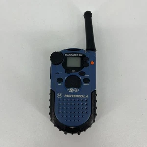 Motorola Talkabout 250 FRS Two-Way Radio Walkie Talkie w Lock & Scan Cobalt Blue - Zdjęcie 1 z 8