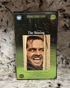 The Shining VHS 1980 Original Warner Clamshell Horror Classic Rare - Picture 1 of 6