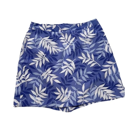 E P Pro Skort Size 8. Blue  Side Pockets Zipper In Back. Pickleball. Golf Resort - Image 1 of 4