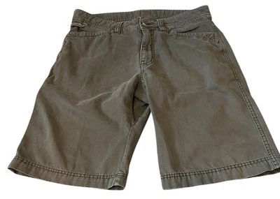 Pantalones Cortos ExOfficio Para Hombres 32 Marrón Senderismo Ligero Algodón/Poliéster Campamento al Aire Libre Foto 1 de 4