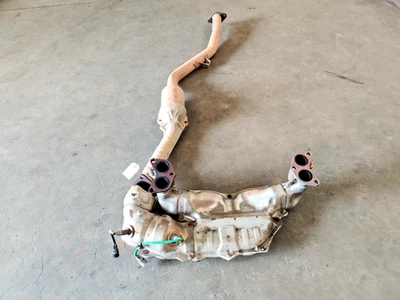 13-15 SUBARU XV CROSSTREK 2.0L FRONT EXHAUST MANIFOLD DOWN PIPE, OEM LOT3618 - Image 1 of 4