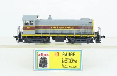 HO Scale Atlas / Roco #8276 Erie Lackwanna S-4 Diesel Switcher Excellent #528 - Image 1 of 4