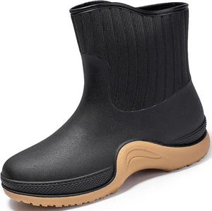 Rain Boots for Women and Men, Waterproof Lightweight Comfortable Anti-slip... - Picture 1 of 37