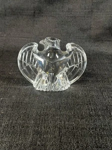 Steuben Glass Works Crystal Patriotic Figure Bald Eagle Paperweight - Picture 1 of 7