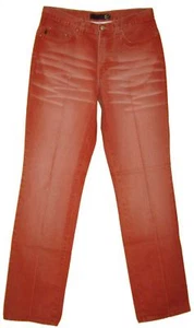 Roberto CAVALLI just jean rouge pantalon femme taille 40 Française made in Italy - Bild 1 von 6