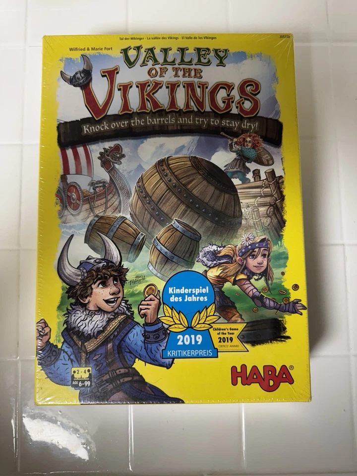 Valley Of The Vikings - Knock Over The Barrels And Try To Stay Dry * New Sealed  - Image 1 of 4