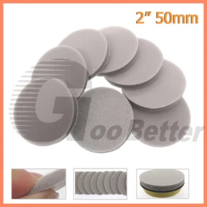2" 50mm Wet & Dry Foam Sanding Disc Hook Loop Sponge Sandpaper 320 - 8000 Grit - Picture 1 of 9