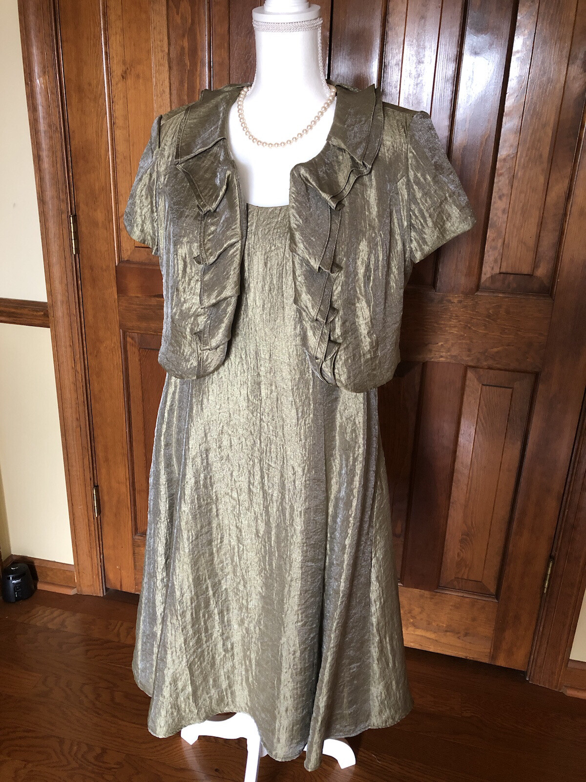 golden shimmer jacket