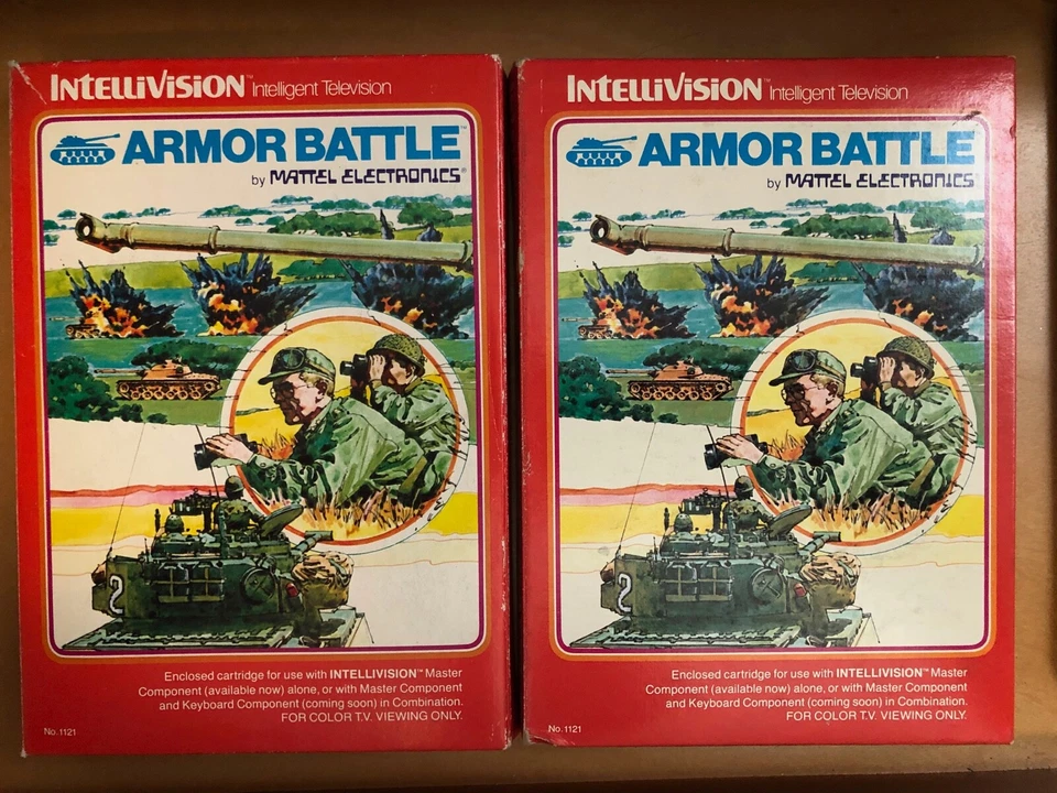 Armor Battle for Intellivision from Mattel Electronics CIB - Image 1 of 1