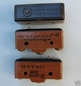 MICRO SWITCH BZR75 LIMIT SWITCH 15A (10 PCS) - Picture 1 of 1