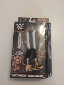 Figura Mattel WWE Wrestlemania 39 Elite Hollywood Hulk Hogan BAF Mean Gene Nueva - Imagen 1 de 5