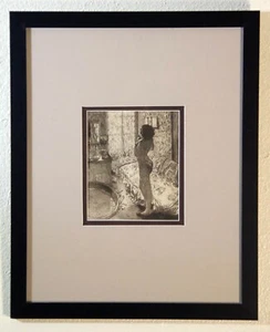 Pierre Bonnard, 1927 Heliogravure, Etching, Lifetime Image, Matted, Framed, COA, - Picture 1 of 4