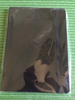 CR BIBSON STRIPED LEATHER LARGE JOUNAL NOTEBOOK NEW - Image 1 of 3