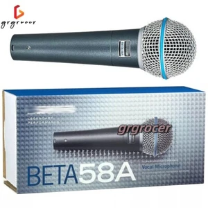 Beta 58A Microphone Vocal Supercardioid Dynamic Shure US New Fast Free Shipping - Picture 1 of 6