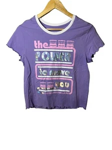Camiseta corta Babydoll Disney Tomorrowland Power To Move You Peoplemover mediana - Imagen 1 de 6