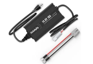 Holabyby 14.6V 10A LiFePO4 Battery Charger For 12V LiFePO4 Lithium Battery - Picture 1 of 3