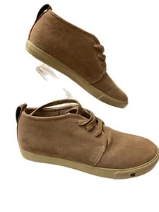 Keen Men Shoe Santa Cruz Size 9 Suede Brown Casual Sneaker - Picture 1 of 6