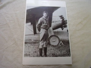 1927 CHARLES LINDBERGH AND SPIRIT OF ST. LOUIS 11 X 17 PHOTO PICTURE - Picture 1 of 1