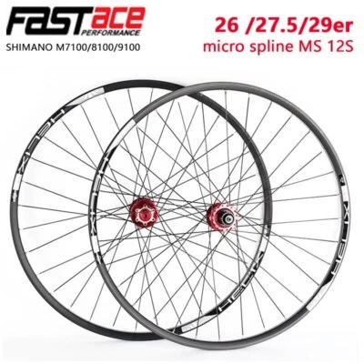 MTB Wheels 12 Speed Mountain Bike Wheelset Micro Spline MS  BOOST Bicycle Wheels - Image 1 of 4