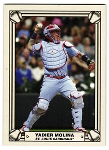 2020-21 Topps 582 Montgomery Club Set 3 #3 Yadier Molina - Picture 1 of 2