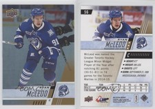 2017-18 Upper Deck CHL Rainbow Ryan Mcleod #56