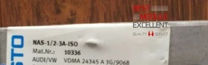 1PCS FESTO NAS-1/2-3A-ISO 10336 NEW 100% Quality Assurance - Picture 1 of 1