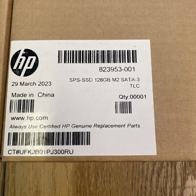 HP SSD 128GB M2 SATA-3 SSD 823953-001 New Lite-On - Image 1 of 4