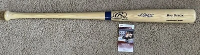 Jarred Kelenic Autographed Signed Full Size Rawlings Big Stick Bat w/ JSA COA - Image 1 of 4