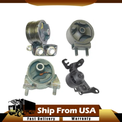 4X Soportes de motor MT Montaje se adapta a 03 FORD ESCORT 2.0L DOHC 4 Spd 5 Spd MT Foto 1 de 4