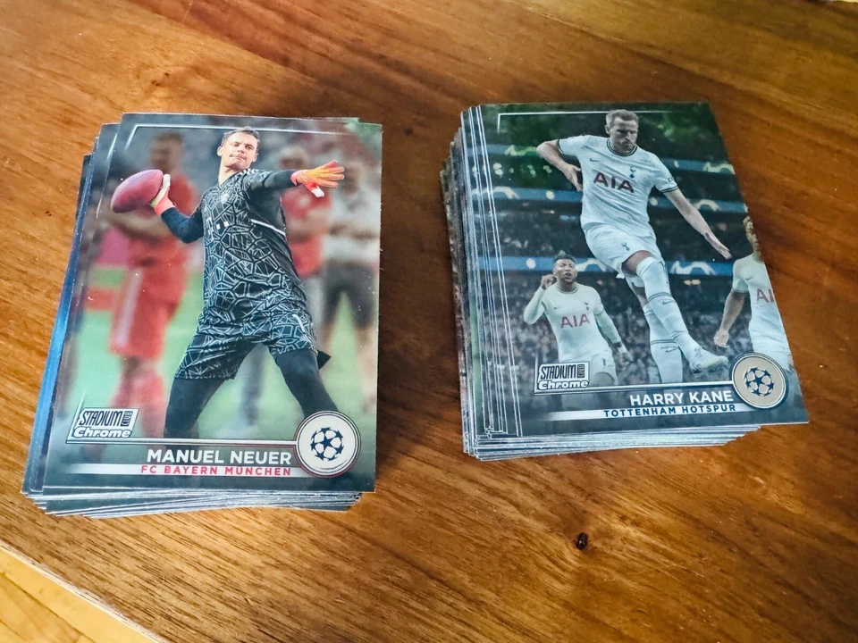 2022-23 Topps Stadium Club Chrome UEFA Base Set 1-100 - Image 1 of 1