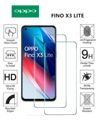 [2 Pezzi] Pellicola in vetro TEMPERATO per OPPO Find X3 Lite 6,43 ''