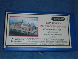 NORTHEASTERN SCALE MODEL INC. SAM CAHOONS FISH PIER - Picture 1 of 3