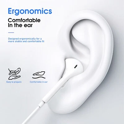 Auriculares con cable Bluetooth 2XFor iPhone 7 8 Plus X XS 11 12 13 MAX 8 pines Foto 1 de 4