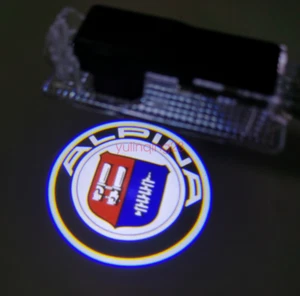 2x for Alpina LED Car Door Light Courtesy Light Foot Lamp Welcome Light - Picture 1 of 6