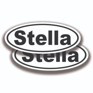 STELLA NAME DECALs 2 Stickers Bogo Car Truck Bumper Window - Picture 1 of 1