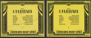 Bellini I Puritani Legato Standing Room Only 2 CD Set Riccardo Muti SRO-512-2 - Picture 1 of 1