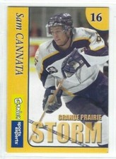 2004-05 Grande Prairie Storm (AJHL) Sam Cannata
