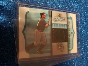2005 Upper Deck MVP Jersey #GU-MC Miguel Cabrera Miami Marlins ML Baseball Card
