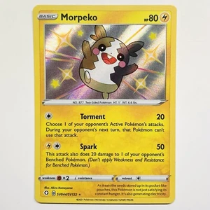 POKEMON TCG MORPEKO SV044/SV122 SWSH SHINING FATES SHINEY RARO - Foto 1 di 2