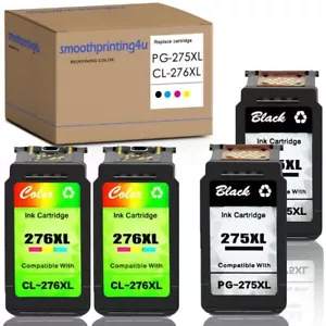 PG-275XL CL-276XL Ink Cartridge 2 Color Value Pack Compatible with Canon TS3522 - Picture 1 of 16