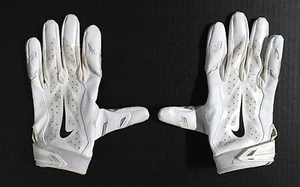 New York Giants #13 ODELL BECKHAM JR Official NIKE Football USED Gloves! PROOF! - Picture 1 of 10