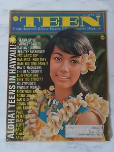 TEEN Magazine June 1965 Vintage Teen Hawaii Photos Summer Beauty Fashion - Imagen 1 de 11