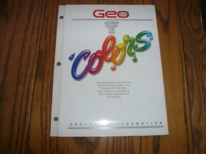 Chevrolet Geo 1990 Außenfarben Auswahlchips - Oldtimer - Bild 1 von 2